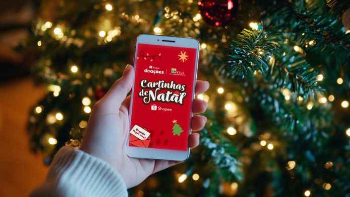 Cartinhas de Natal Shopee vai presentear 2 mil crianças