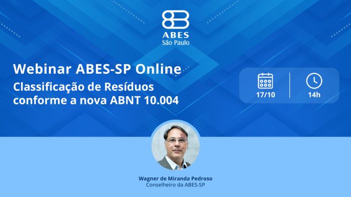 ABES-SP promoverá webinar gratuito sobre nova norma de resíduos