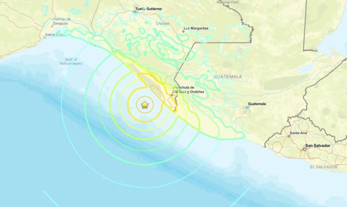 Título SEO Chiapas sofre forte terremoto